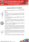 Vista preliminar de documento ORDENANZA MUNICIPAL N° 001-2025-MDL-A