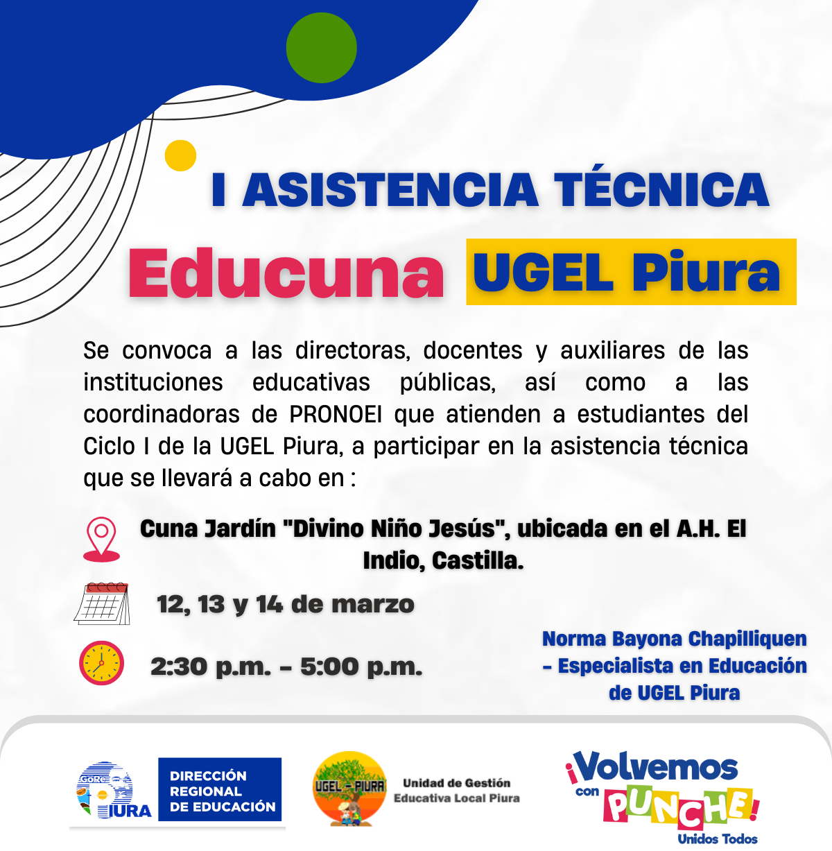 Asistencia Técnica - Educuna UGEL Piura