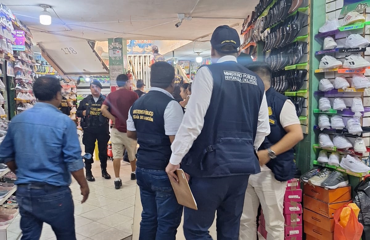 Fiscalía incauta calzado de contrabando y réplicas que atentaban contra la propiedad industrial en Lambayeque.
