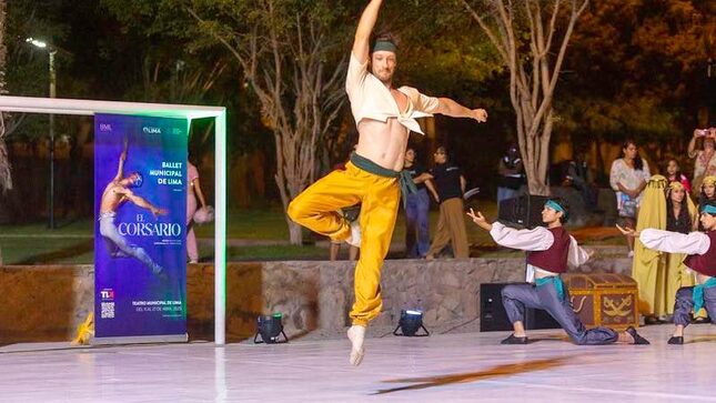 Vecinos de La Molina disfrutaron de espectáculo de ballet
