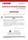 Vista preliminar de documento 187 MINISTERIO CRISTIANO INTERNACIONAL EL REY DE GLORIA-CERTIFICADO-RECTIFICACION