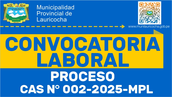 CAS POSTULACIONES - Convocatoria