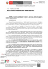 Vista preliminar de documento Resolución 026-2025-P/IPD - Abstención y designación de funcionario encargado de procedimiento PAD