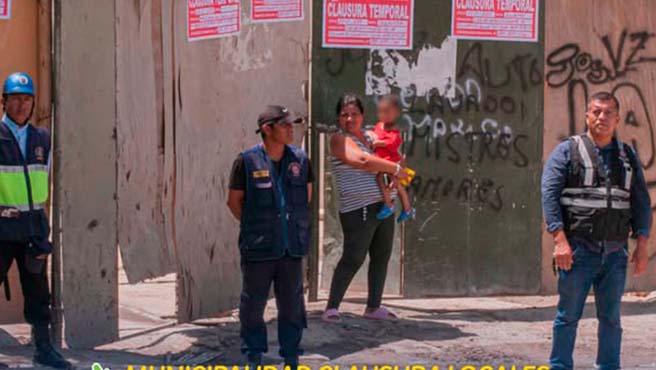 Municipalidad clausura locales que no contaban con certificado de defensa civil