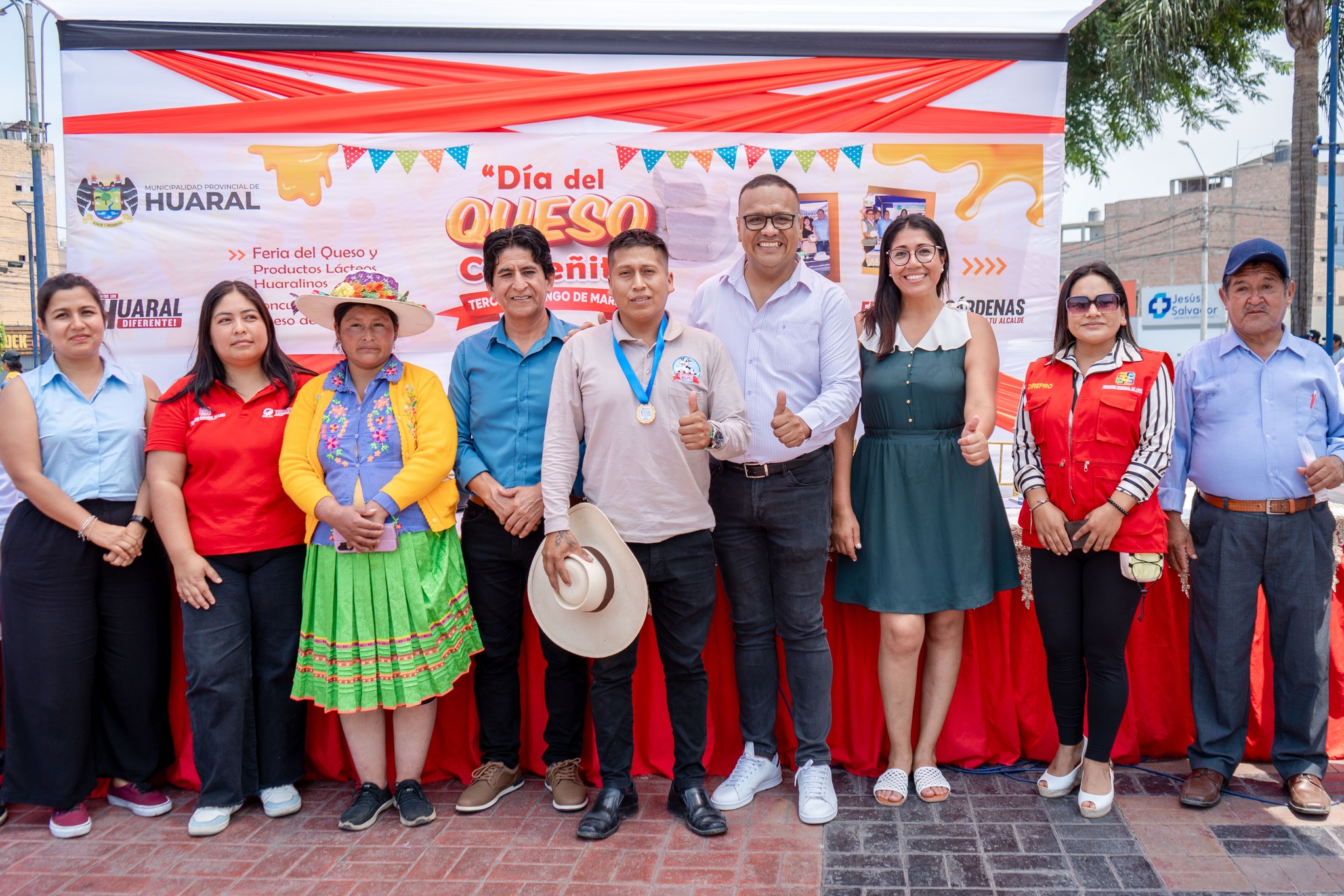 Los ganadores del mejor queso de Huaral