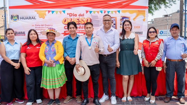 Los ganadores del mejor queso de Huaral 