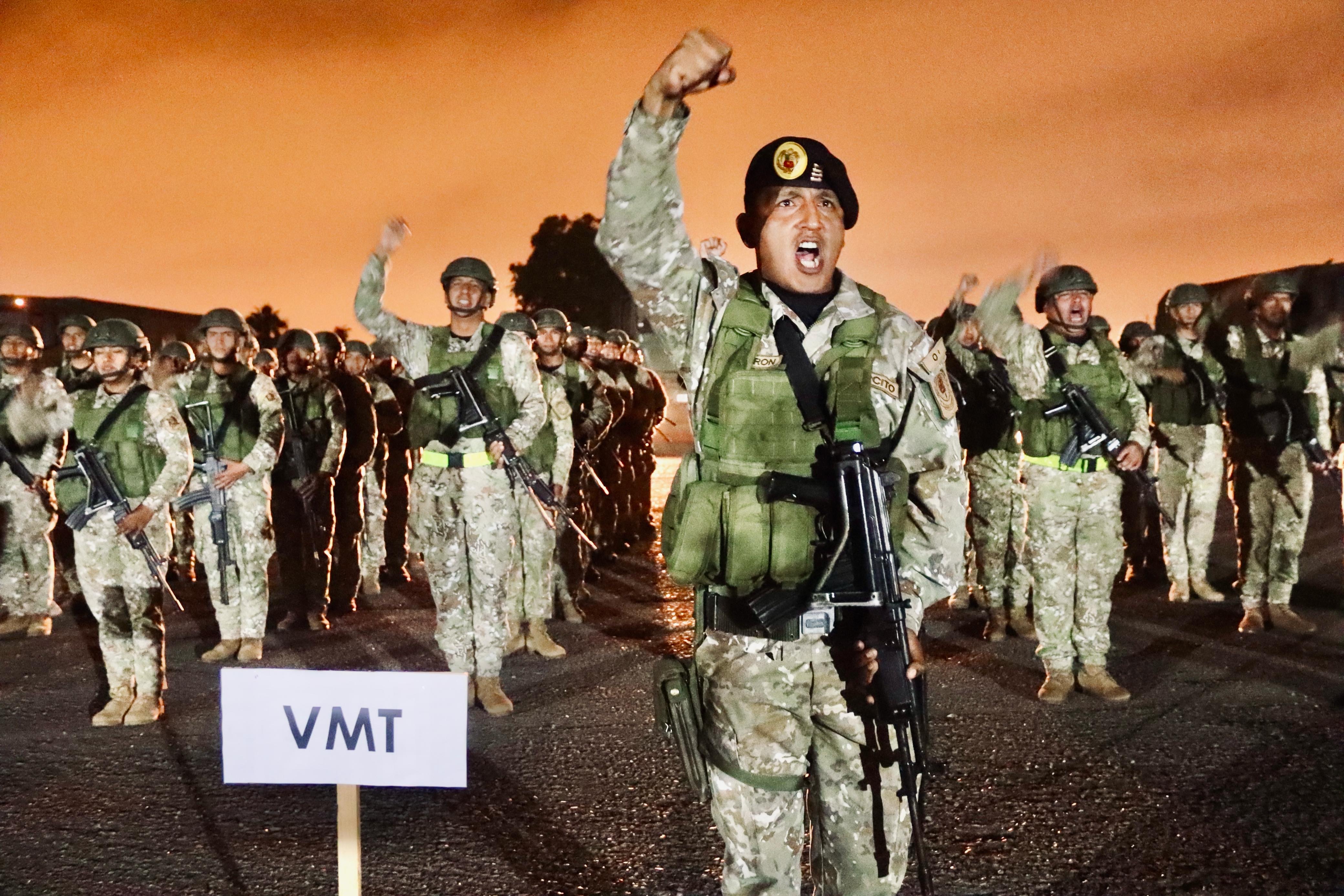 Más de 2 500 miembros de las Fuerzas Armadas refuerzan la lucha contra la delincuencia en apoyo a la Policía Nacional