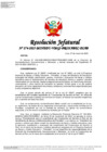 Vista preliminar de documento Resolución Jefatural N° 174-2025-MINEDU-VMGI-PRONABEC-DIAB