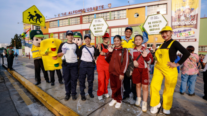 Al Cole Seguro 2025 en San Isidro