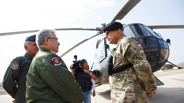 El ministro de Defensa destacó la planificación estratégica y coordinación con la Policía Nacional, durante el Estado de Emergencia.