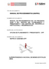 Vista preliminar de documento MAPRO de la OPP - Actualización 3