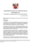 Vista preliminar de documento Resolución de la Unidad Registral N.° 099-2025-SUNARP/ZRIX/UREG