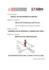 Vista preliminar de documento MAPRO de la OAF-SAT - Actualización