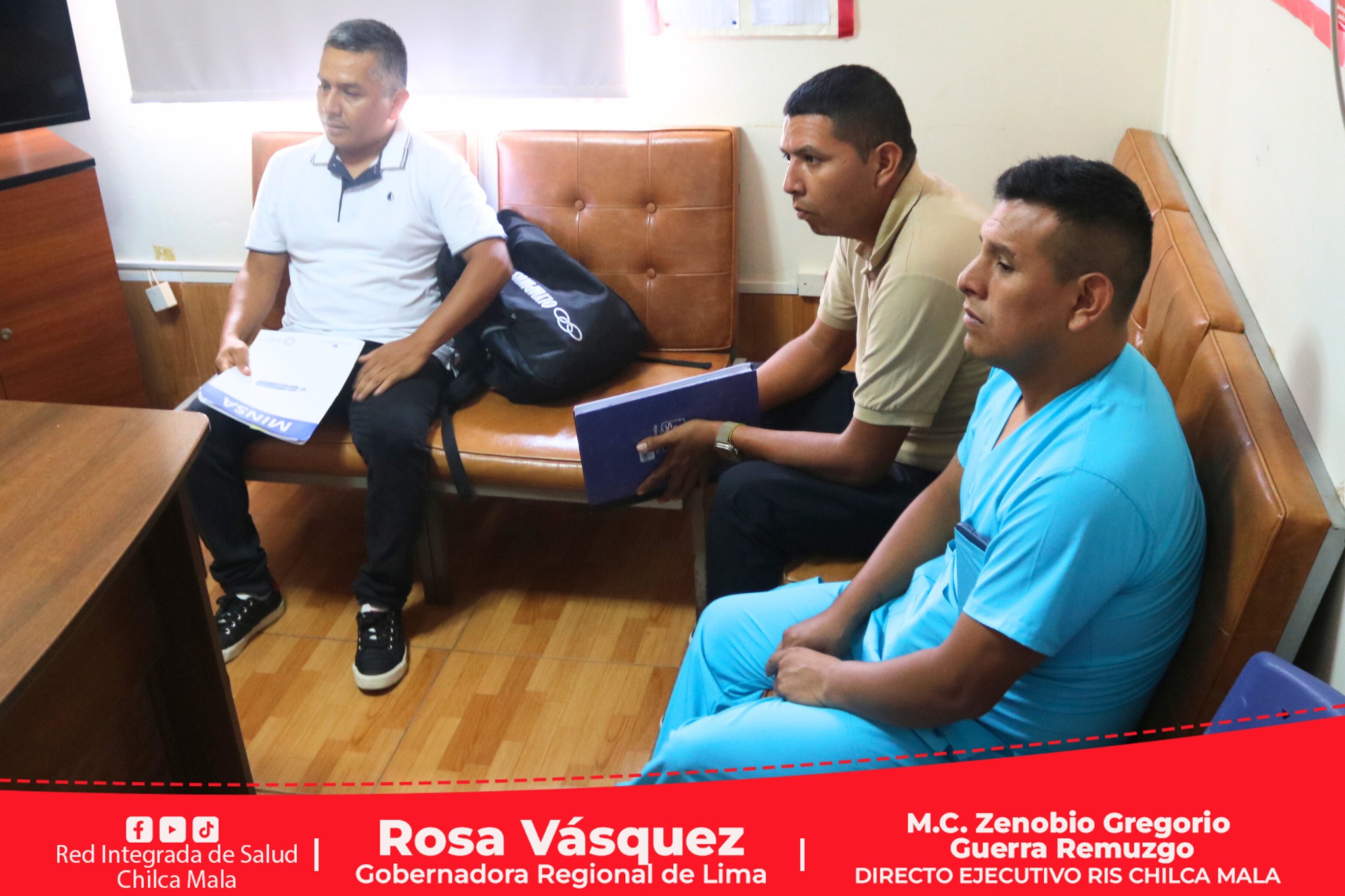 Se llevó a cabo reunión con el Sindicato Provincial de Cañete de Trabajadores del Sector Salud de la RIS Chilca Mala