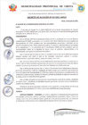 Vista preliminar de documento DECRETO DE ALCALDIA N°03-2021-MPCH