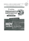 Vista preliminar de documento convocatoria al Presupuesto Participativo 2024 basado en Resultados