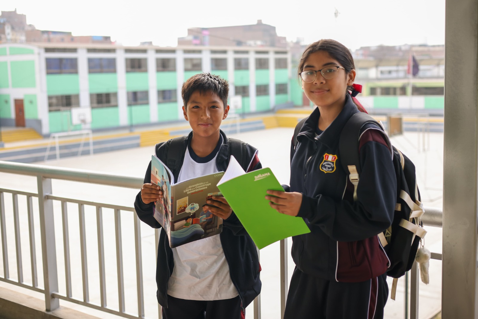 Inicio del año escolar en el colegio Pedro Labarthe