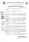 Vista preliminar de documento ORDENANZA MUNICIPAL N°011-2021-MPCH.