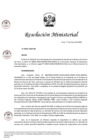 Vista preliminar de documento RM N° 00291-2025-DE (Autorizar el viaje al exterior, en comisión de servicio, del personal militar MGP a Colombia)