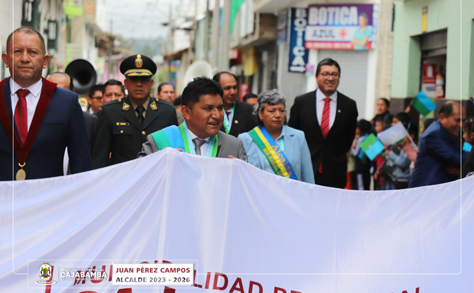 Cajabamba celebró sus 170 años de creación política