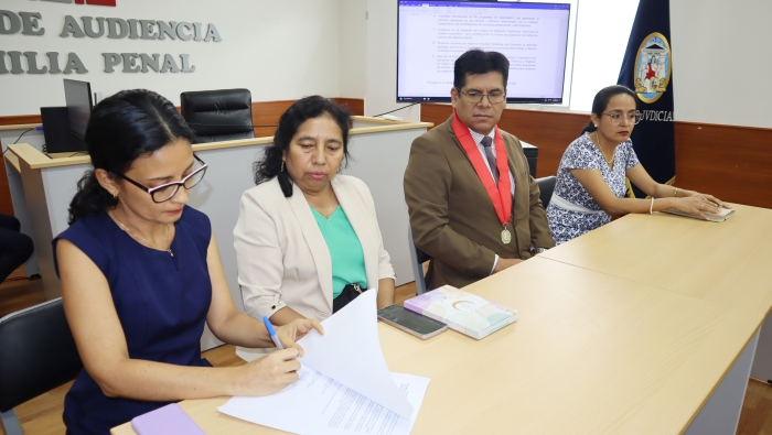Piura se prepara para implementar proyecto piloto de oralidad en procesos judiciales de tenencia y régimen de visitas