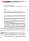 Vista preliminar de documento Resolución Directoral Ejecutiva