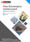 Vista preliminar de documento REPORTE SEGUIMIENTO PEI 2020-2027 AMPLIADO, AÑO 2024