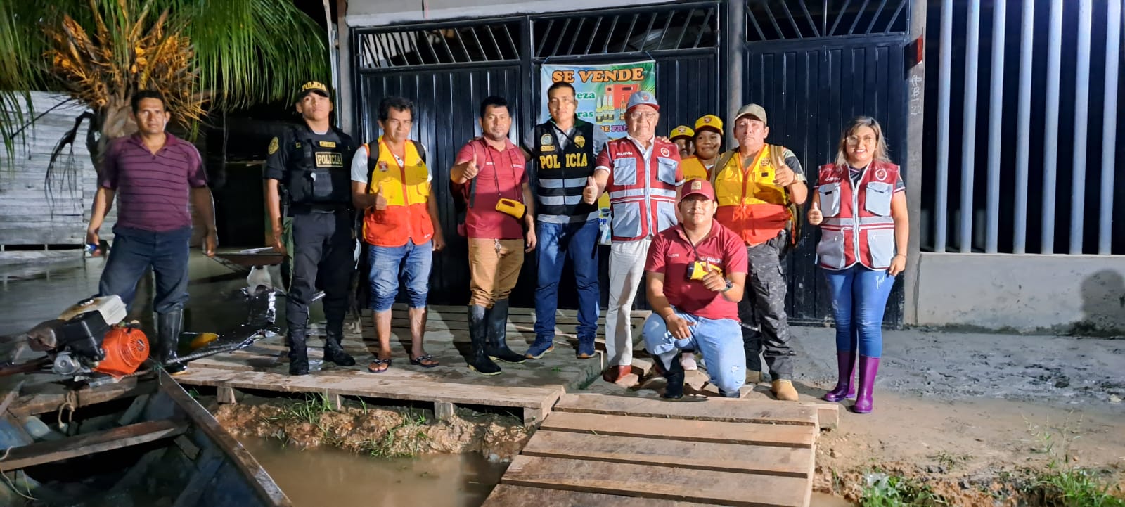 Patrullaje fluvial integrado en sector Pacacocha.
