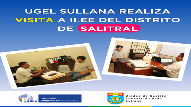 Visita a II.EE Salitral