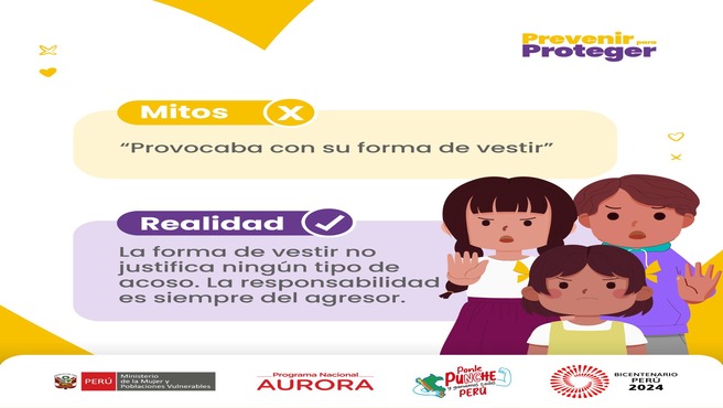 La Municipalidad Distrital de Cusipata se suma a la Campaรฑa prevenir para Proteger niรฑos, niรฑas de la violencia sexual
