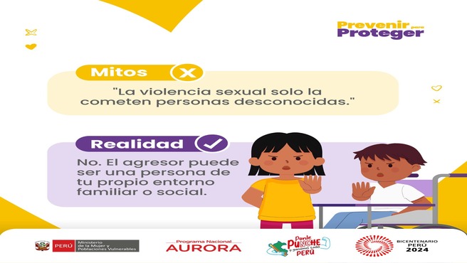 La Municipalidad Distrital de Cusipata se suma a la Campaรฑa prevenir para Proteger niรฑos, niรฑas de la violencia sexual