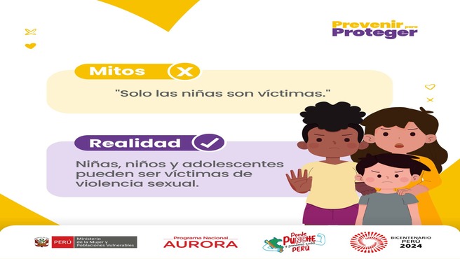 La Municipalidad Distrital de Cusipata se suma a la Campaรฑa prevenir para Proteger niรฑos, niรฑas de la violencia sexual