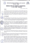 Vista preliminar de documento Resolución de Gerencia Municipal N° 019-2025-GM/ MDC