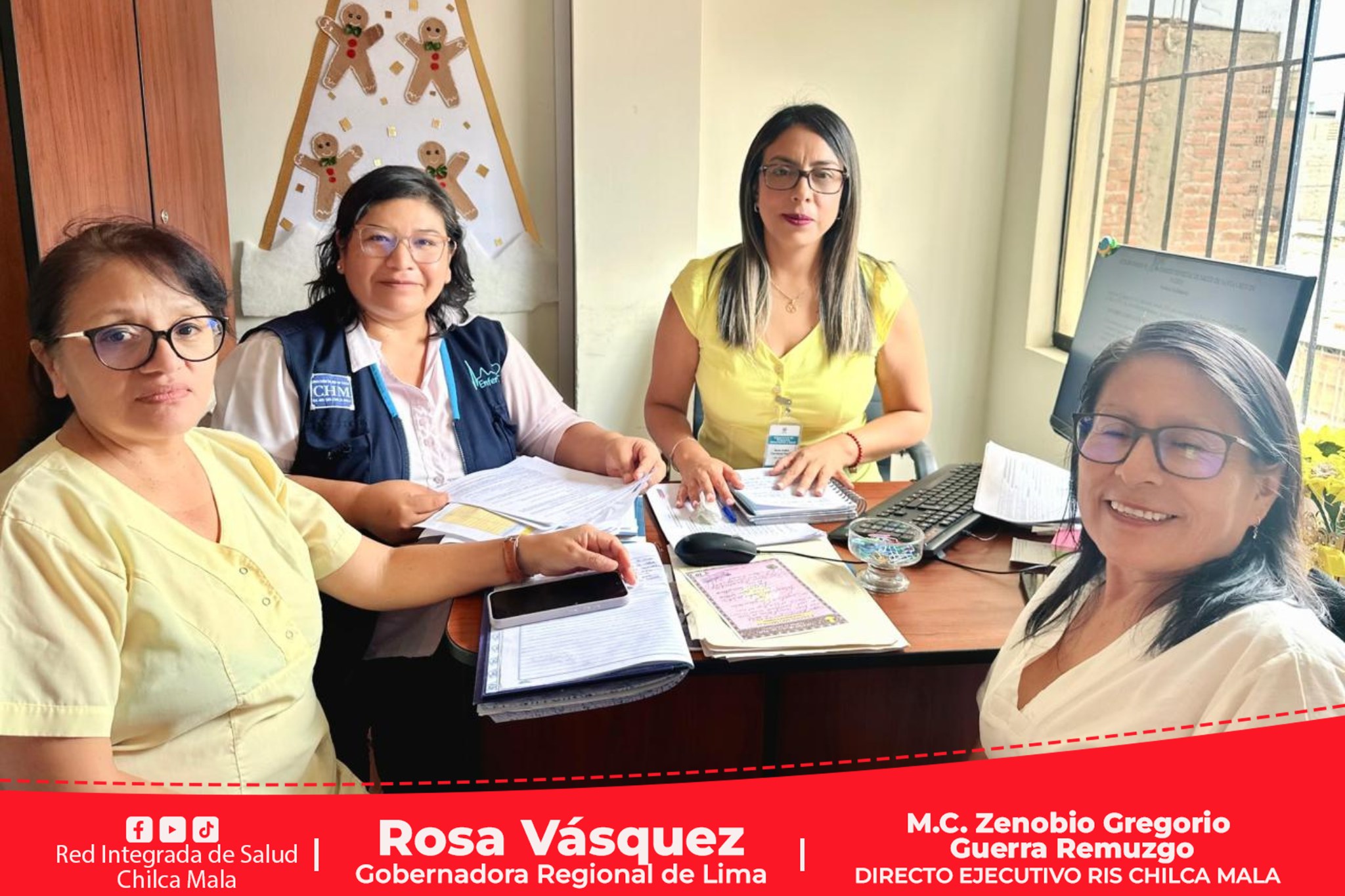 RIS Chilca Mala realiza visita técnica sobre el proceso de aprobación de prioridades