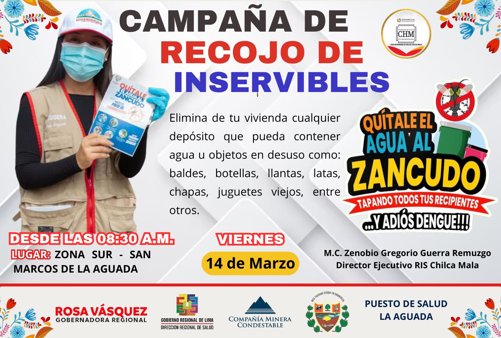Campaña de Recojo de Inservibles en la RIS Chilca Mala