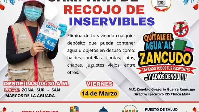 Campaña de Recojo de Inservibles en la RIS Chilca Mala 