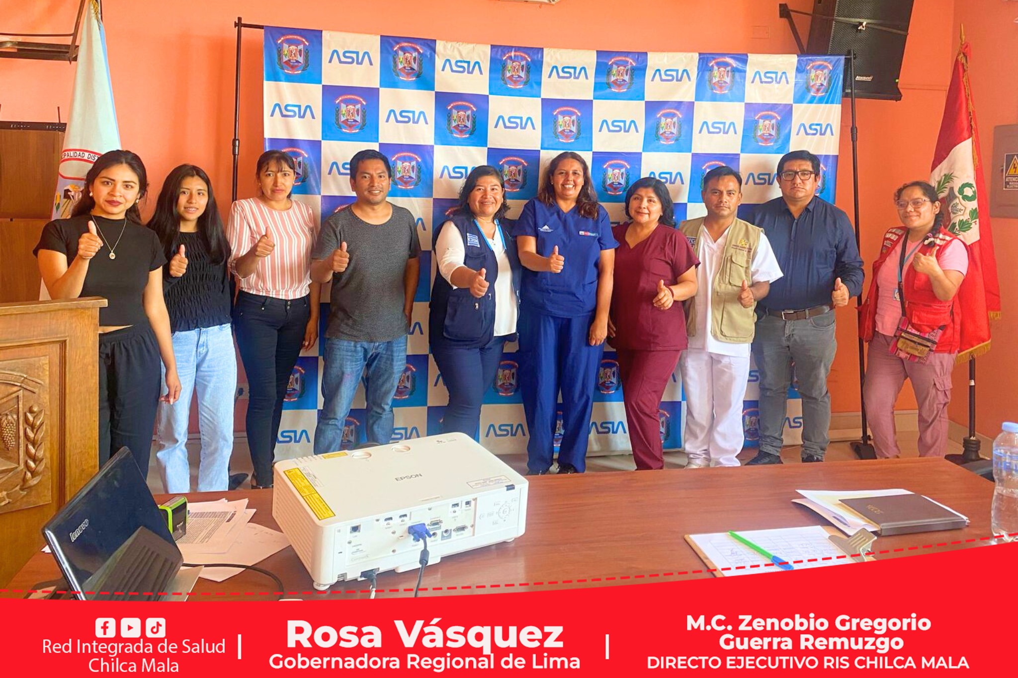 RIS Chilca Mala realiza visita técnica sobre el proceso de aprobación de prioridades