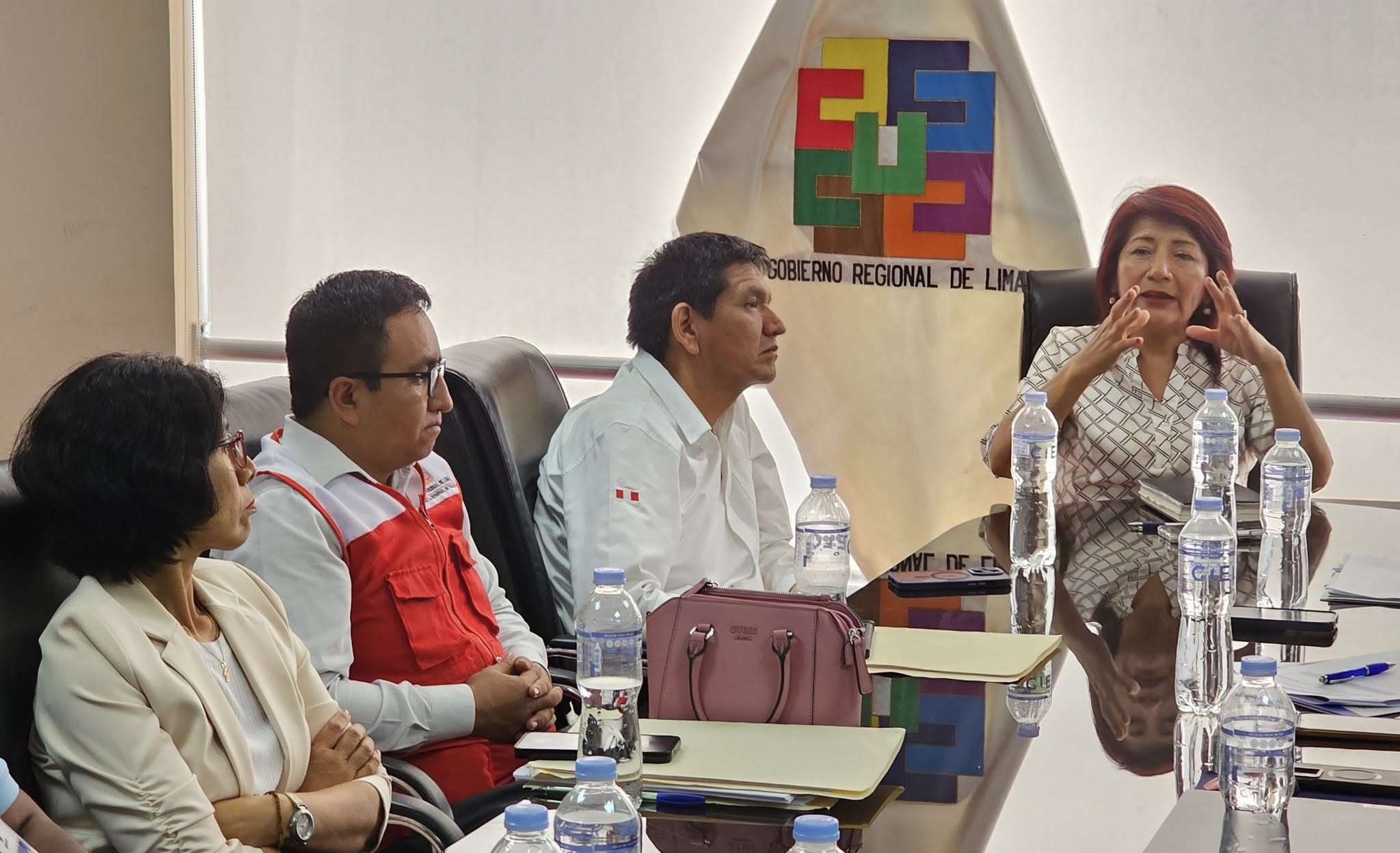 Director General de Diresa Lima participó en mesa técnica de trabajo convocado por el Gobierno Regional