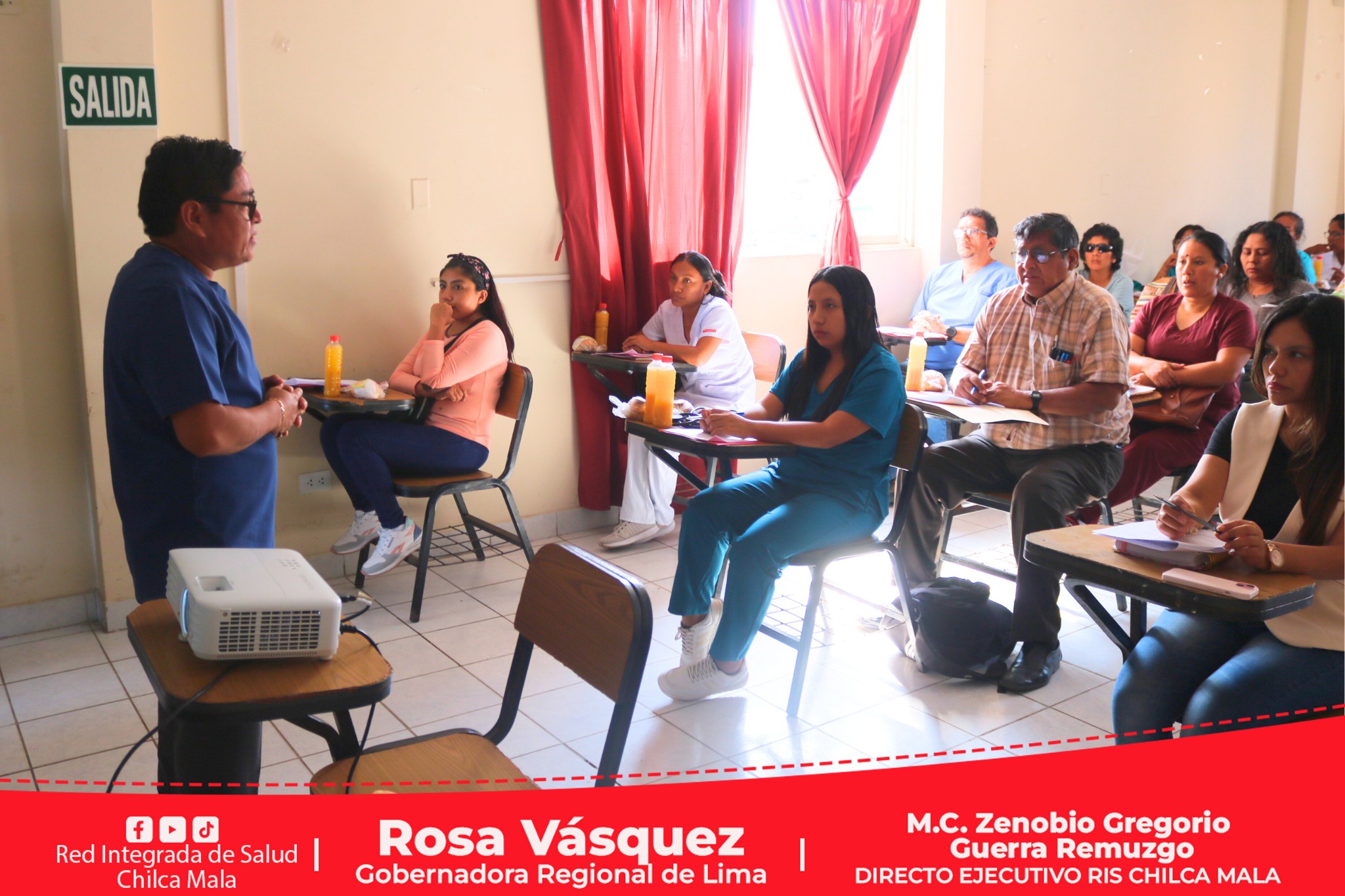 RIS Chilca Mala: Capacitan a personal de salud en Manejo Clínico en Pacientes con Dengue y Leishmaniasis