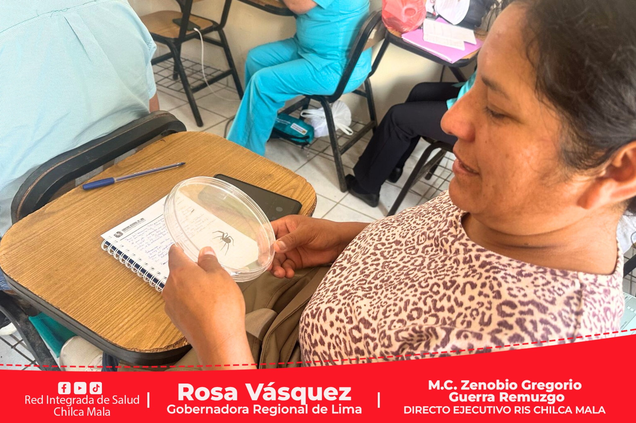 RIS Chilca Mala: Capacitan a personal de salud en Manejo Clínico en Pacientes con Dengue y Leishmaniasis