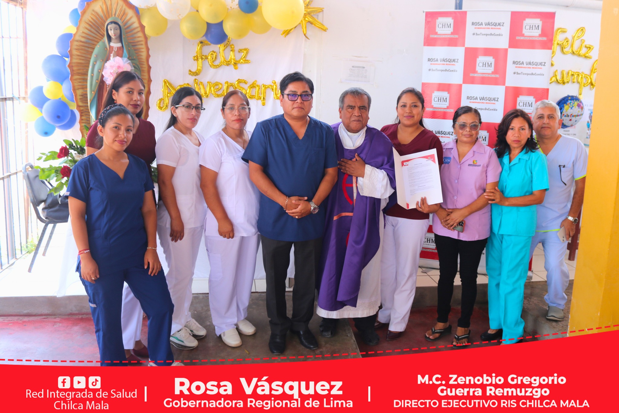 RIS Chilca Mala: Puesto de Salud de 15 de Enero conmemora su 29⁰ Aniversario de fundación y atención al público.
