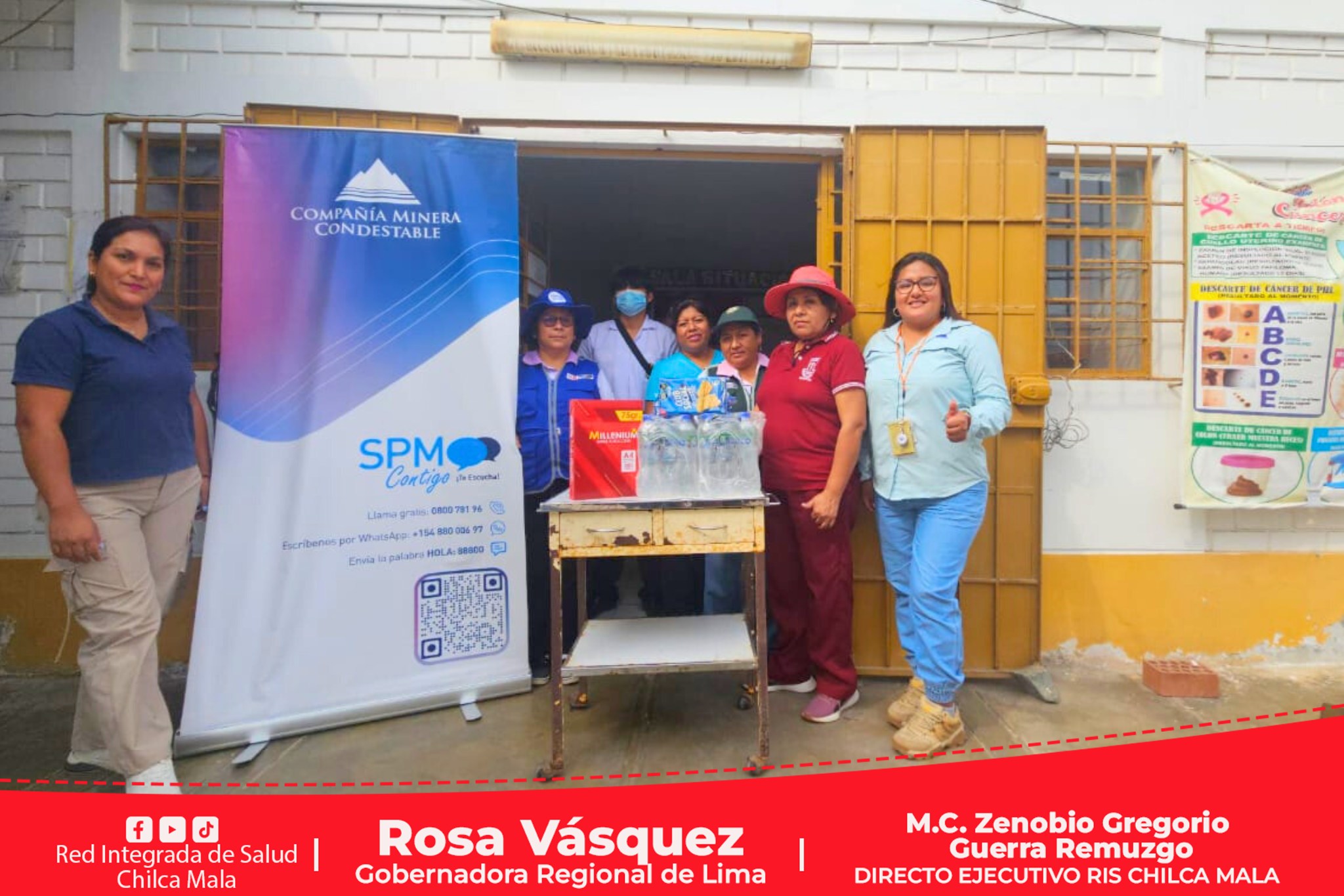 RIS Chilca Mala: Se realiza barrido de gestantes en Dignidad Nacional de Mala