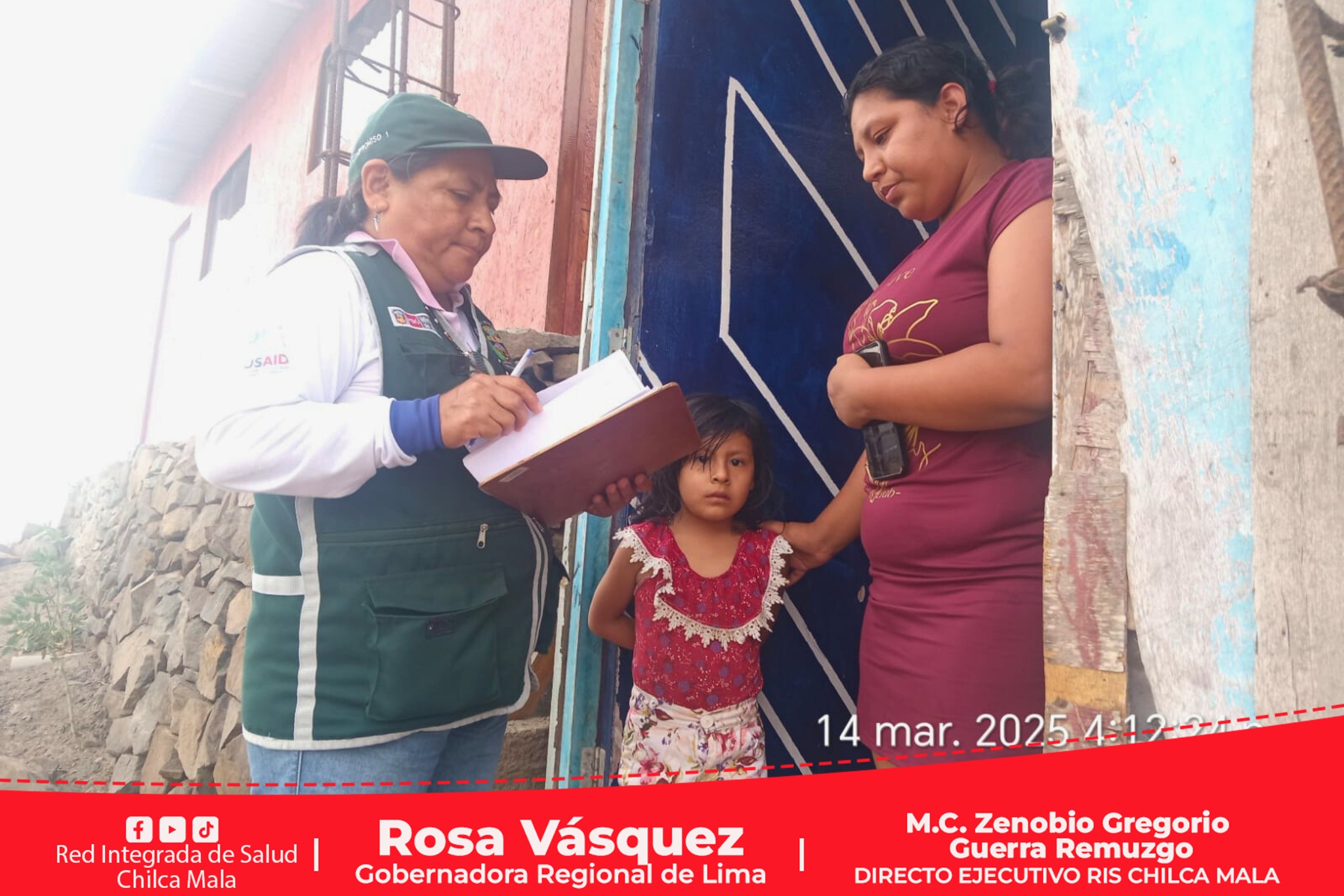 RIS Chilca Mala: Se realiza barrido de gestantes en Dignidad Nacional de Mala