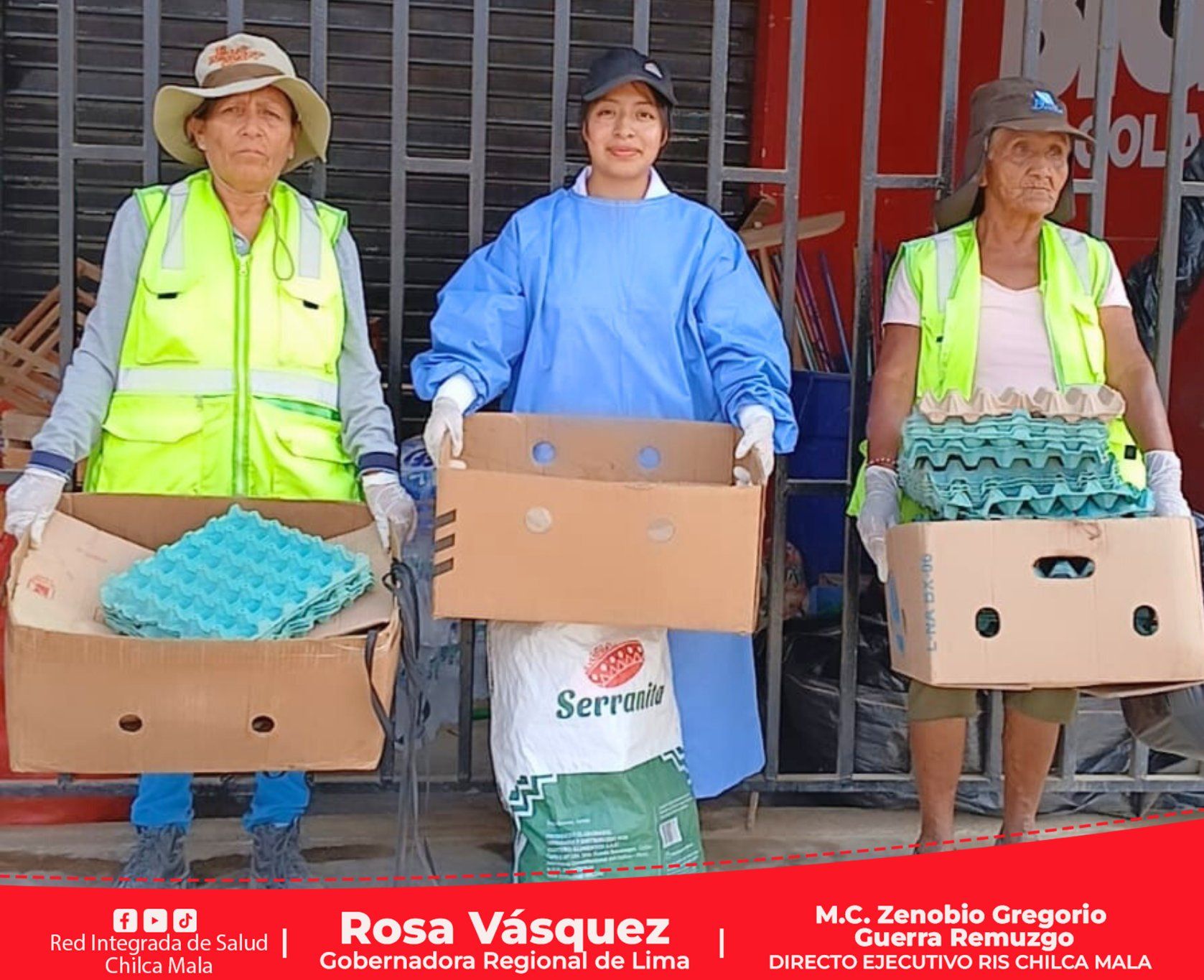 Campaña de Recojo de Inservibles en la RIS Chilca Mala no se detiene.