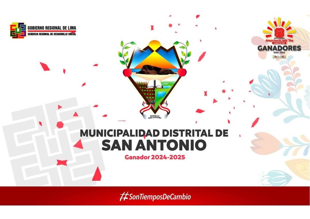 El Gobierno Regional de Lima que lidera la Dra. Rosa Vásquez Cuadrado hace el anuncio oficial de las municipales ganadoras