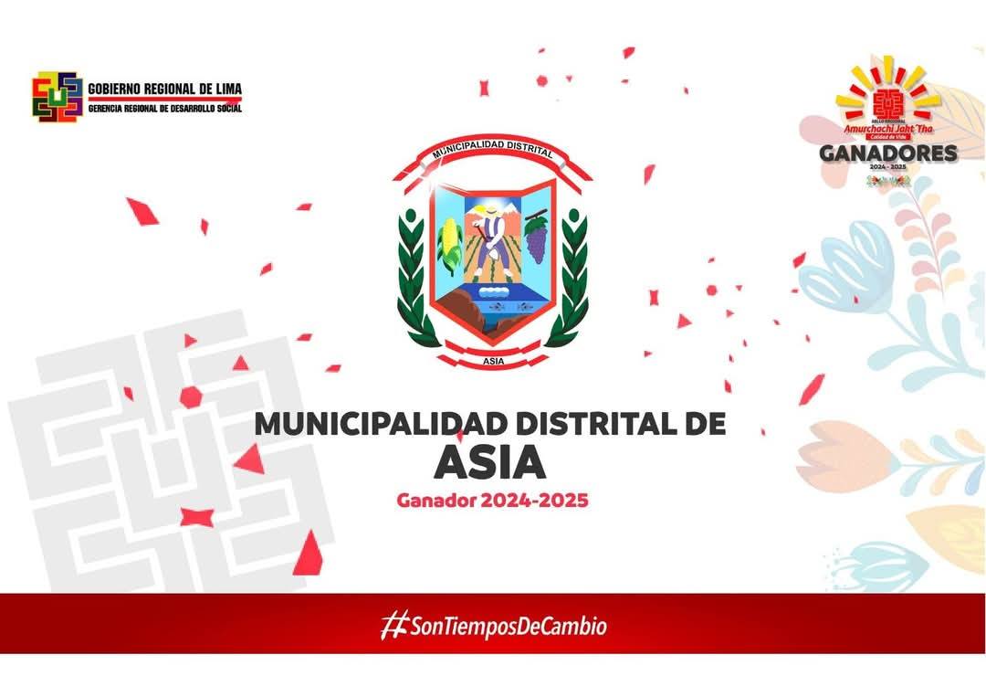 El Gobierno Regional de Lima que lidera la Dra. Rosa Vásquez Cuadrado hace el anuncio oficial de las municipales ganadoras