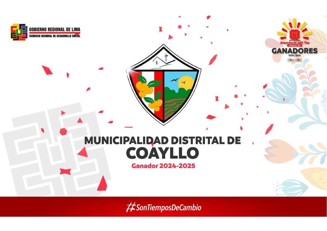 El Gobierno Regional de Lima que lidera la Dra. Rosa Vásquez Cuadrado hace el anuncio oficial de las municipales ganadoras