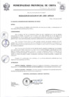 Vista preliminar de documento RESOLUCIÓN DE ALCALDIA N°190-2020-MPCH-A.
