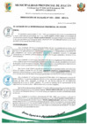 Vista preliminar de documento N°053 RESOLUCION DE ALCALDIA