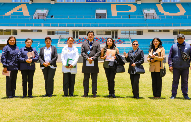 Municipalidad de Puno y sector salud coordinan puntos de atención médica para la Festividad Virgen de la Candelaria